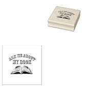 Vraag naar dat boek 	rubberstempel (Gestempeld)