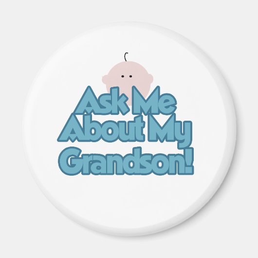 Vraag naar mijn kleinzoon magneet (Voorkant)