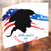 Vraag naar mijn patriot Ancestor Raamsticker (Vel 2)