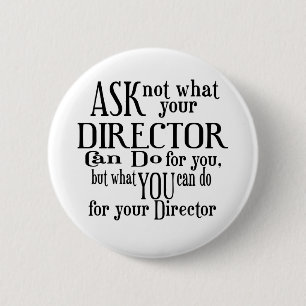 Vraag niet Directeur Ronde Button 5,7 Cm