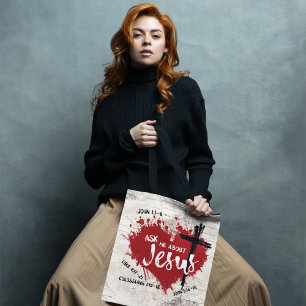 VRAAG OVER Christelijk Evangelisme van JESUS Red G Draagtas
