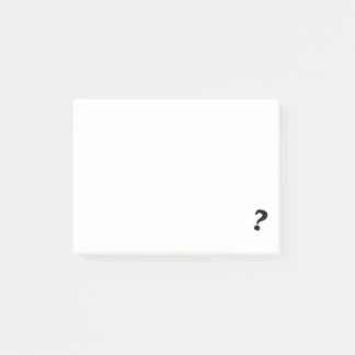 Vraag Teken Blocnote Post-it® Notes