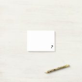 Vraag Teken Blocnote Post-it® Notes (Op bureau)