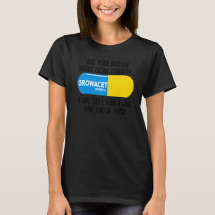 Vraag uw arts om extra sterkte bij het zoeken naar t-shirt