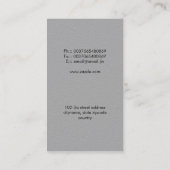 vraagteken visitekaartje (Achterkant)