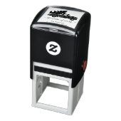 Vrachtadres voor kerstbomen Zelfinktende Stempel (Product)