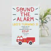 VRACHTAUTO UITNODIGING (Staand voorkant)