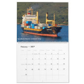 Vrachtschepen 2027 kalender (Feb 2027)