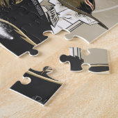 Vrachtschepen van de Poorten van het meer Legpuzzel (Zijkant)