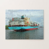 vrachtschip legpuzzel (Horizontaal)