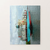 vrachtschip legpuzzel (Verticaal)