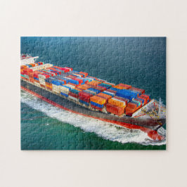 Vrachtschip Legpuzzel