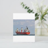 Vrachtschip Malmo Briefkaart (Staand voorkant)