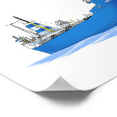 vrachtschip voor de grote meren, maritiem koopvaar poster (Hoek)