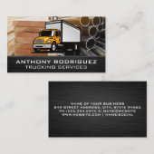 Vrachtservices | Bouwmaterialen Visitekaartje (Voorkant / Achterkant)