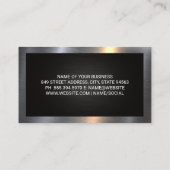 Vrachtservices | Metaalgrens Visitekaartje (Achterkant)