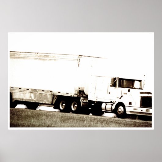 Vrachtwagen1 Poster (Voorkant)