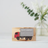 Vrachtwagen | Dozen Visitekaartje (Staand voorkant)