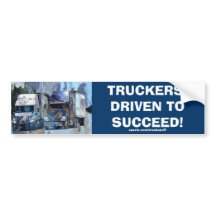 VRACHTWAGEN GROTE RIG TRUCKERS BUMPERSTICKER