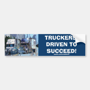 VRACHTWAGEN GROTE RIG TRUCKERS BUMPERSTICKER