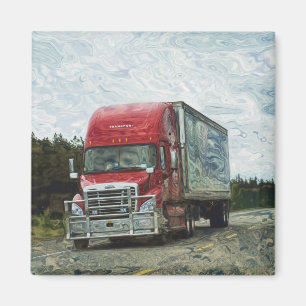 VRACHTWAGEN GROTE RIG TRUCKERS Cadeaus Magneet