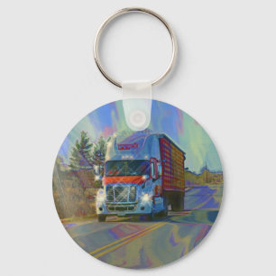 VRACHTWAGEN GROTE RIG TRUCKERS Cadeaus Sleutelhanger