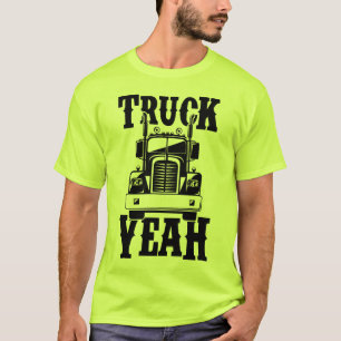 Vrachtwagen Ja Mannen T-Shirt