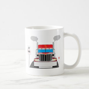 vrachtwagen koffiemok
