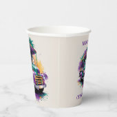 vrachtwagen Mardi Gras Papieren Bekers (Rechts)