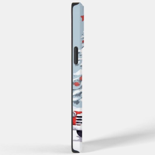 Vrachtwagen met kerstboom Case-Mate iPhone case (Achterkant / Rechts)