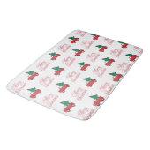  vrachtwagen met prettige kerst badmat (Gekanteld)