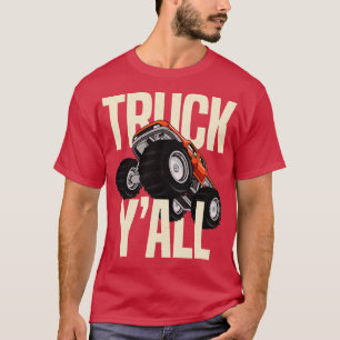 Vrachtwagen Monster 4x4 Pickup Vrachtwagen Redneck T-shirt