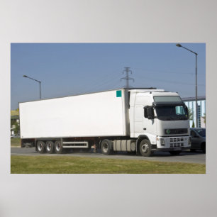 vrachtwagen poster