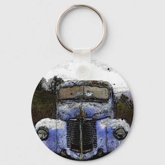 vrachtwagen sleutelhanger (Voorkant)