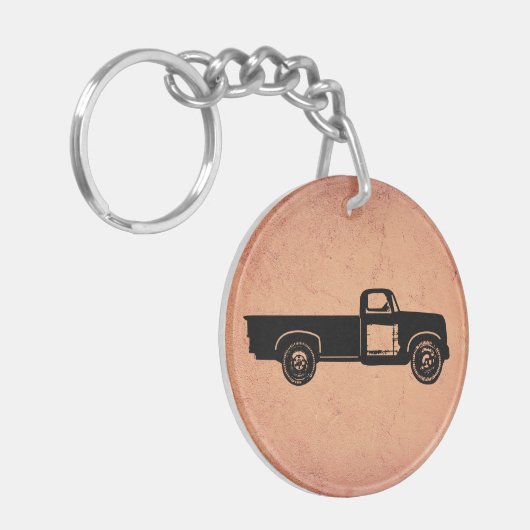  vrachtwagen sleutelhanger (Voorkant Links)