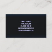 Vrachtwagen - transport & logistiek visitekaartje (Achterkant)