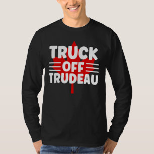 Vrachtwagen van het TRUDEAU Freedom Convoy 2022 Tr T-shirt