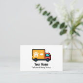  vrachtwagen visitekaartje (Staand voorkant)