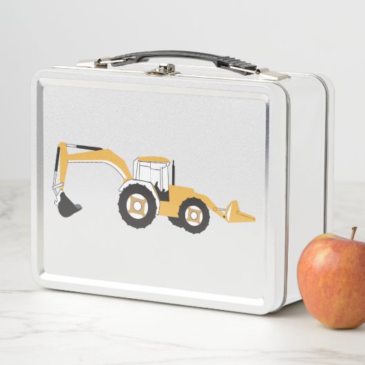 Vrachtwagen voor backhoe constructie (In situ)