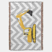 Vrachtwagen voor graafwerkzaamheden deken (Voorkant Verticaal)