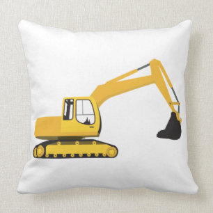 Vrachtwagen voor graafwerkzaamheden kussen