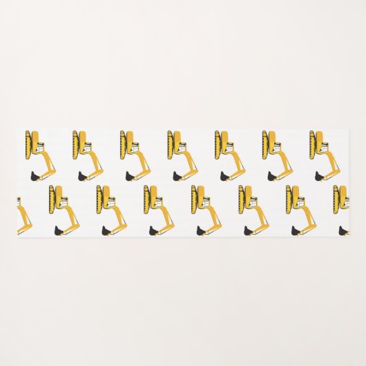 Vrachtwagen voor graafwerkzaamheden yogamat (Achterkant (horizontaal))