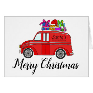 Vrachtwagen voor kerst