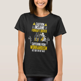 Vrachtwagen voor vorkheftruck Certified Forklift O T-shirt