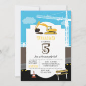 Vrachtwagenbouw voor graafmachines kaart (Voorkant)