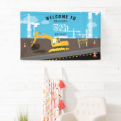 Vrachtwagenbouw voor graafmachines spandoek (Insitu)