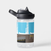 Vrachtwagenbouwplaats voor graafmachines waterfles (Rechts)