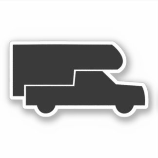 vrachtwagencamper sticker