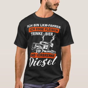 vrachtwagenchauffeur chauffeur alp t-shirt