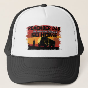 Vrachtwagenchauffeur Dad Road Journey Family Love  Trucker Pet